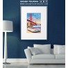 roadside america travel poster for sale vintage california poster san francisco golden gate bridge print home decor wall art