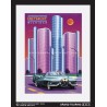 detroit michigan united states usa vintage roadside america travel posterbclassic car