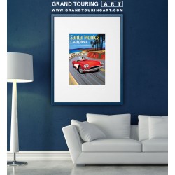 roadside america travel poster for sale vintage california poster california incline print home decor wall art